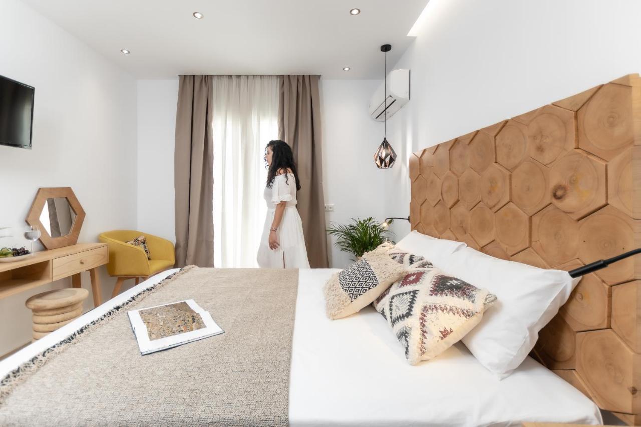 Naxos City Galazia Boutique Apartments מראה חיצוני תמונה