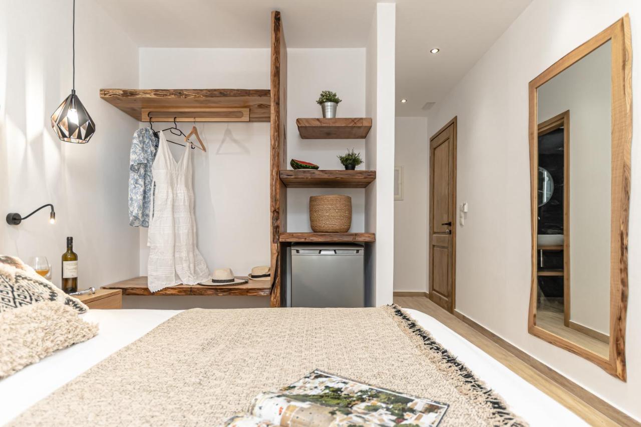 Naxos City Galazia Boutique Apartments מראה חיצוני תמונה