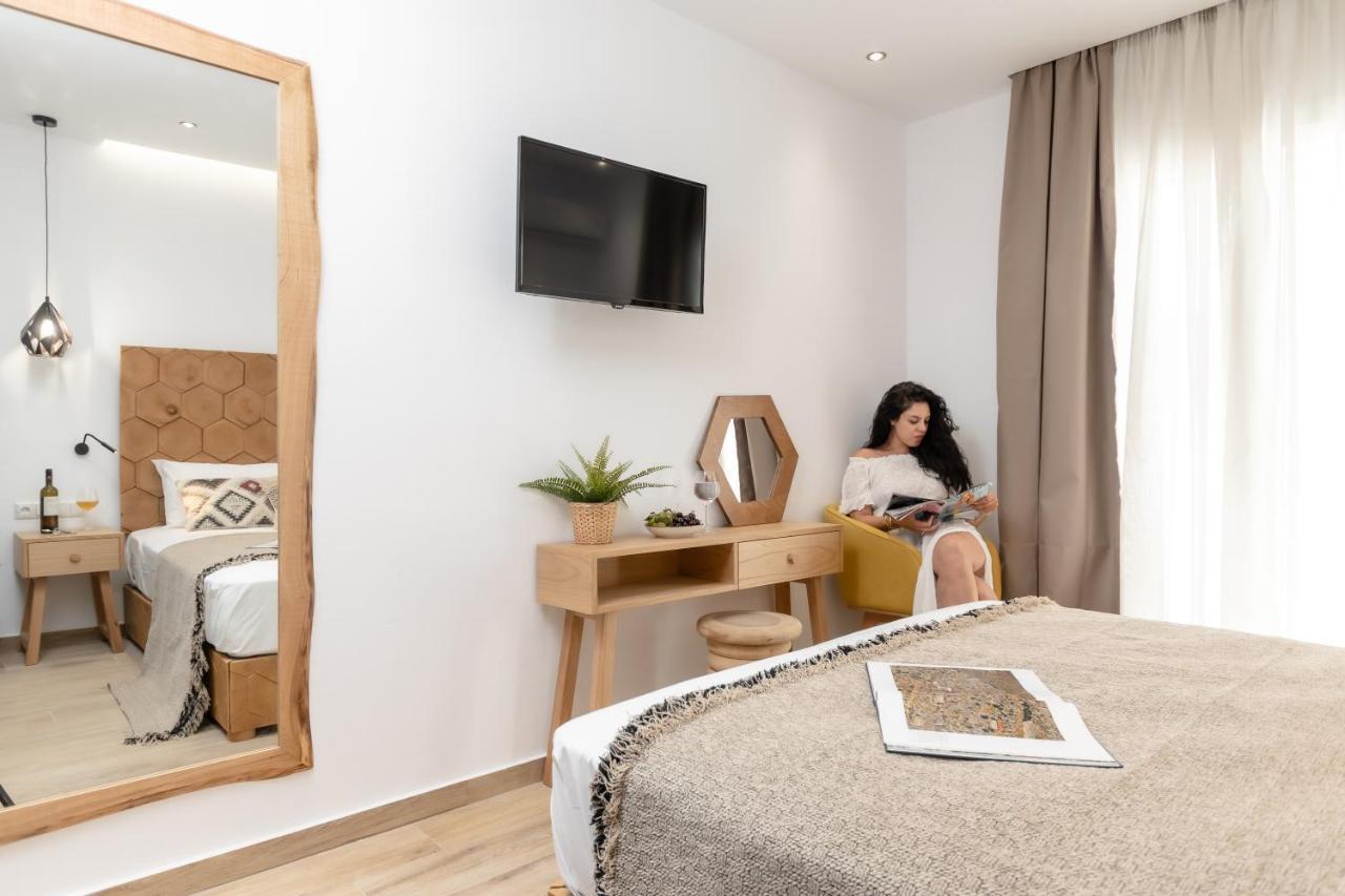 Naxos City Galazia Boutique Apartments מראה חיצוני תמונה