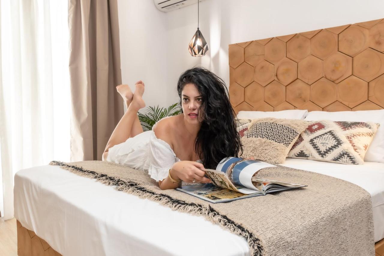 Naxos City Galazia Boutique Apartments מראה חיצוני תמונה