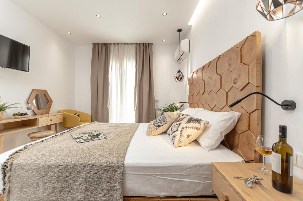 Naxos City Galazia Boutique Apartments מראה חיצוני תמונה