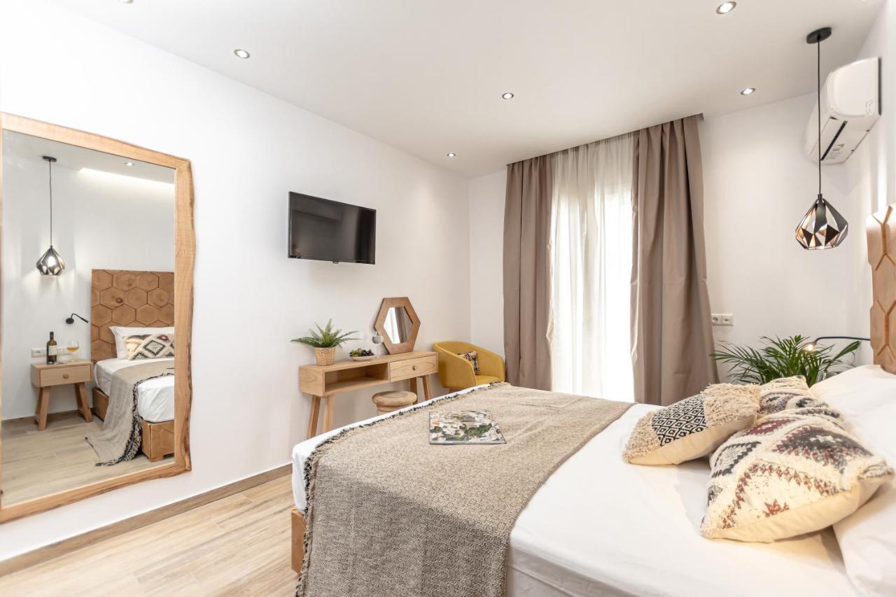 Naxos City Galazia Boutique Apartments מראה חיצוני תמונה
