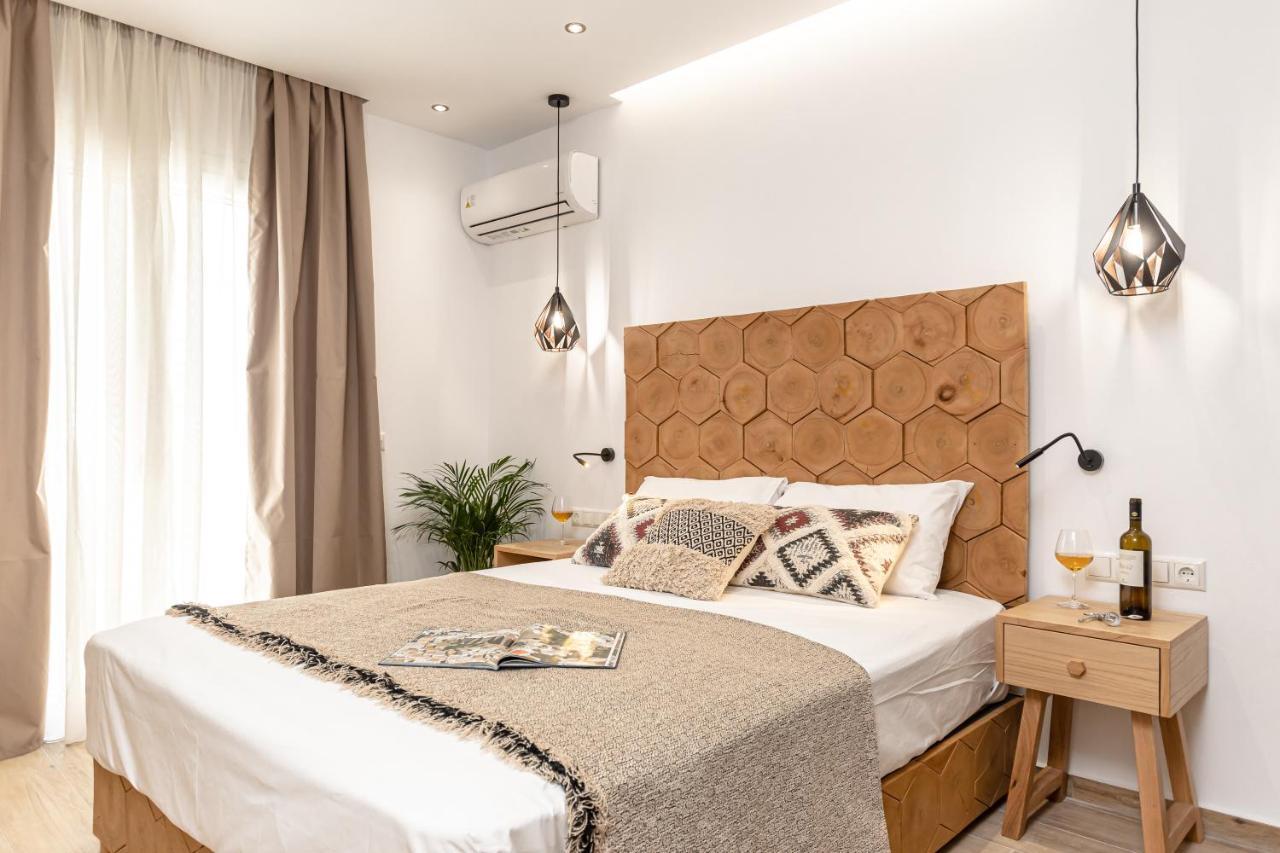 Naxos City Galazia Boutique Apartments מראה חיצוני תמונה
