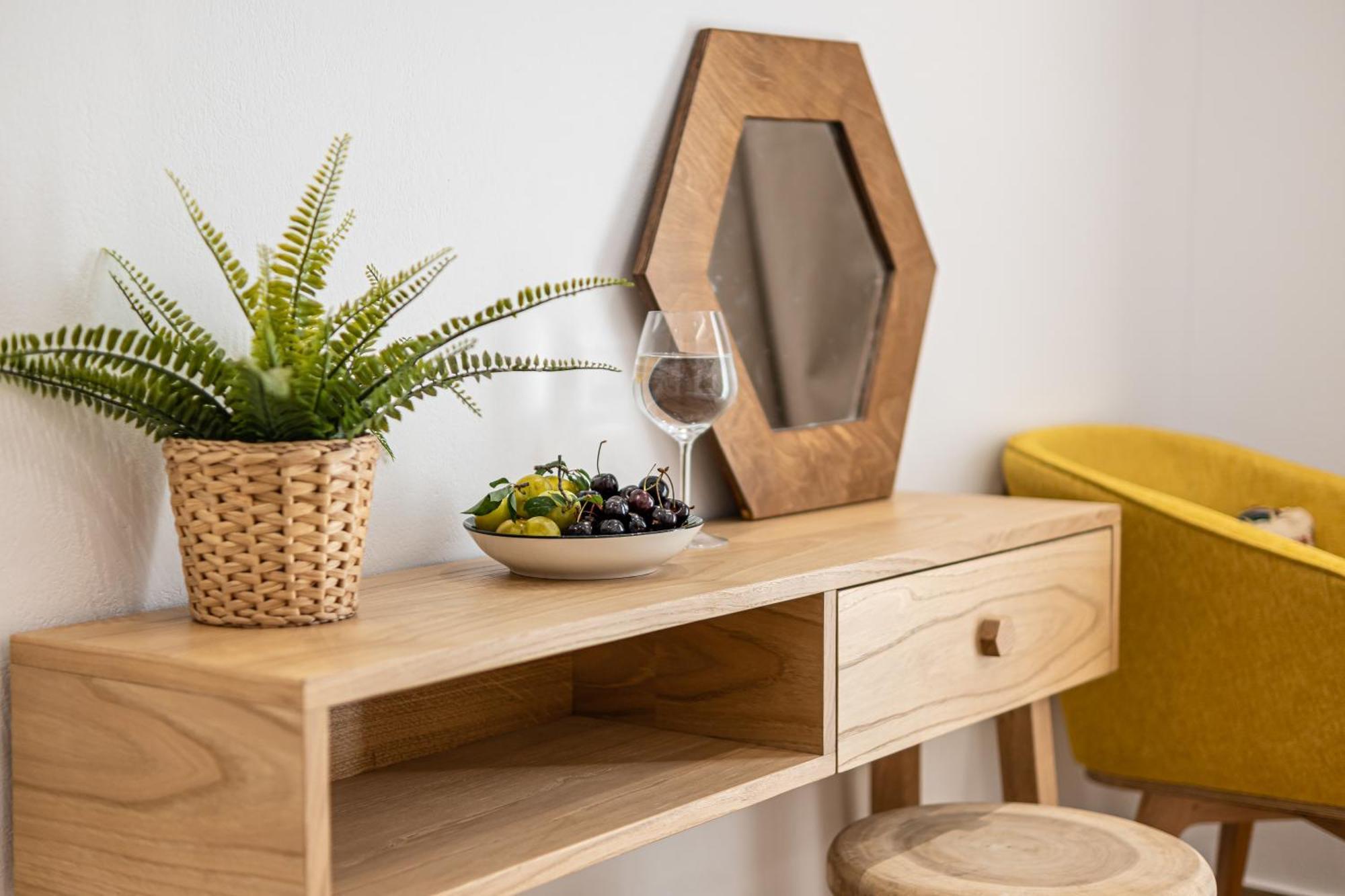 Naxos City Galazia Boutique Apartments מראה חיצוני תמונה