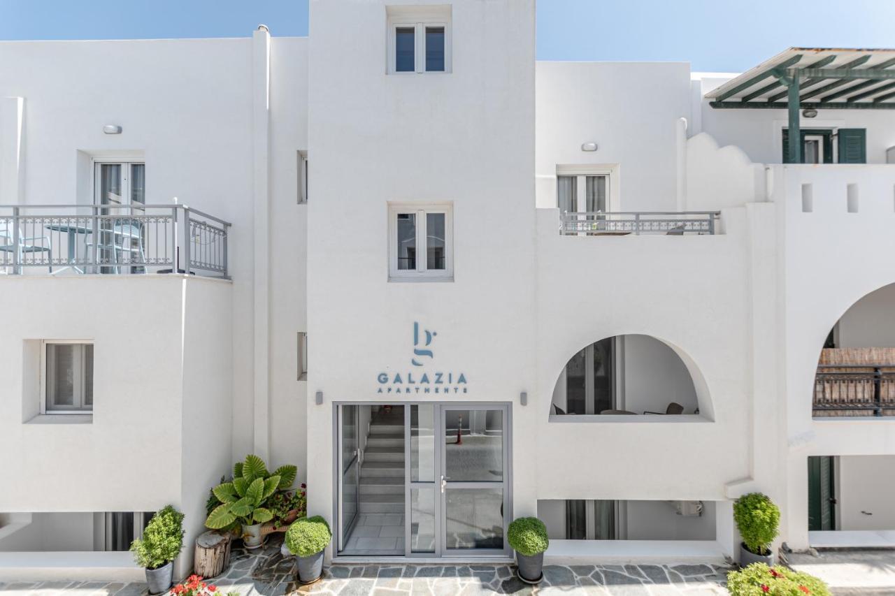 Naxos City Galazia Boutique Apartments מראה חיצוני תמונה