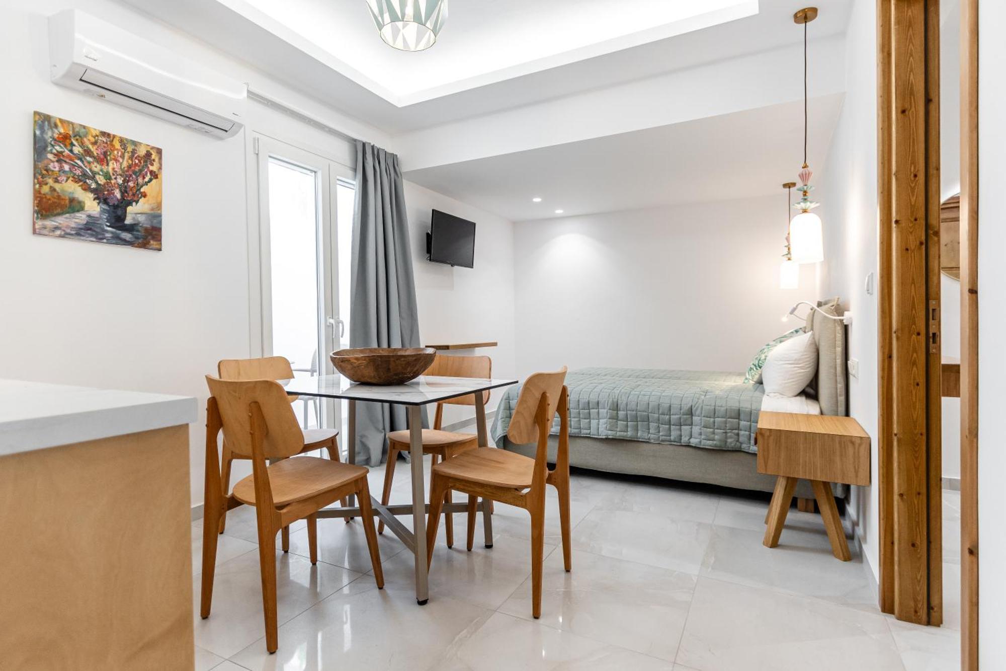 Naxos City Galazia Boutique Apartments מראה חיצוני תמונה