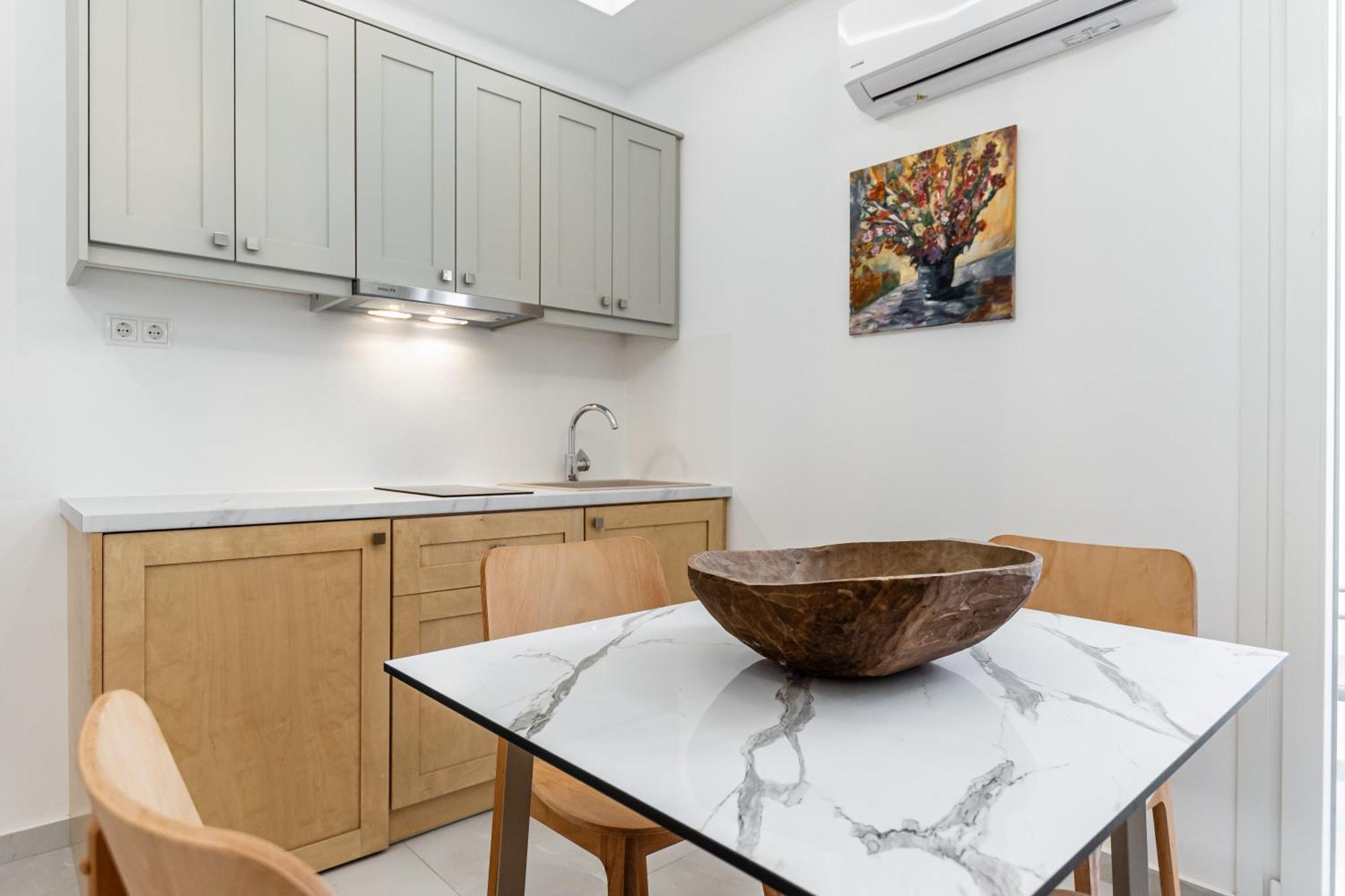 Naxos City Galazia Boutique Apartments מראה חיצוני תמונה