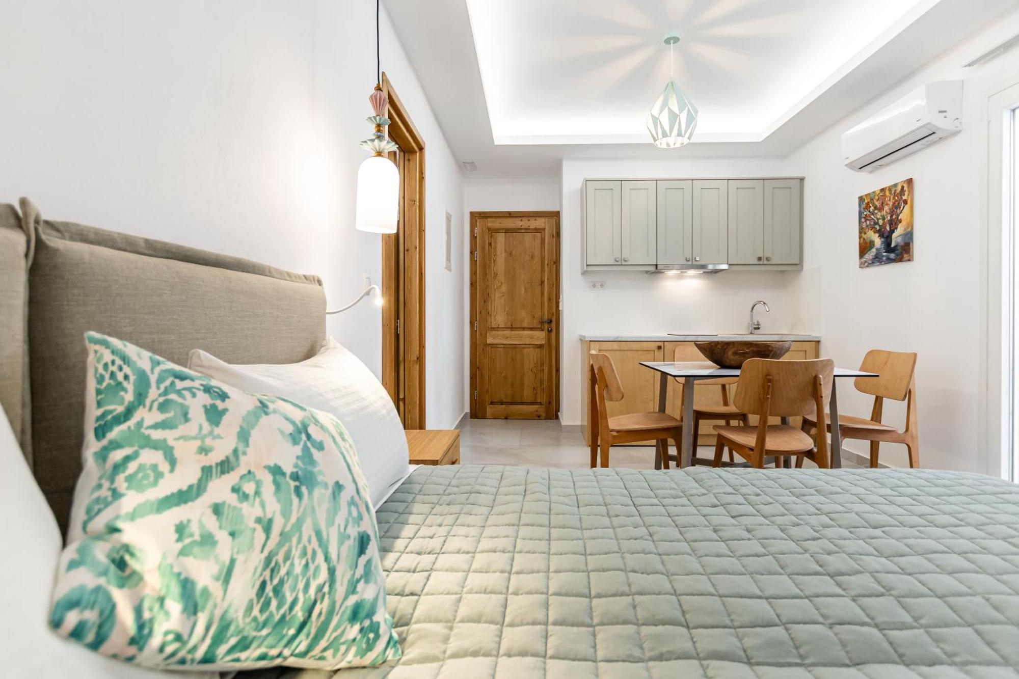 Naxos City Galazia Boutique Apartments מראה חיצוני תמונה